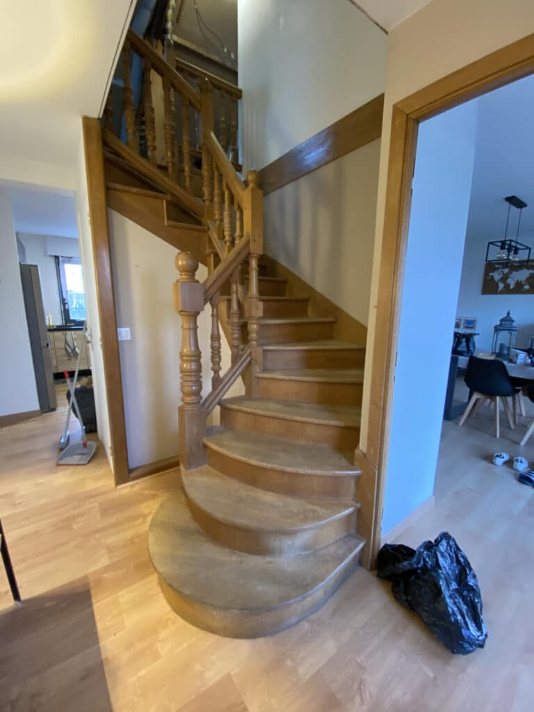 Escalier avant - Brest, Landerneau